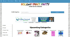 Desktop Screenshot of holidayimageparty.com